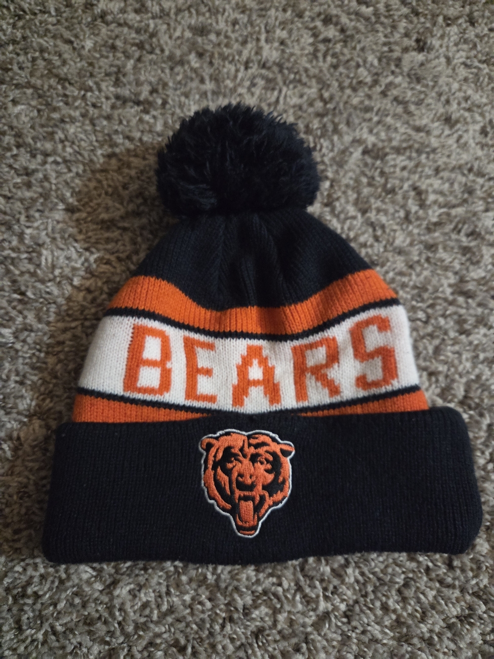 Chicago Bears Pom Pom Knit Beanie